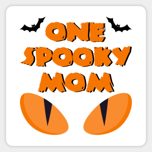 One Spooky Mom Sticker